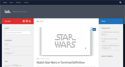 Desktop Screenshot of lab.stefanoperna.it